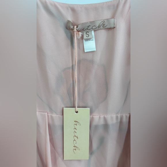 Hutch Senna Floral Flutter-Sleeve Tiered Maxi Wrap Dress - Picture 7 of 7